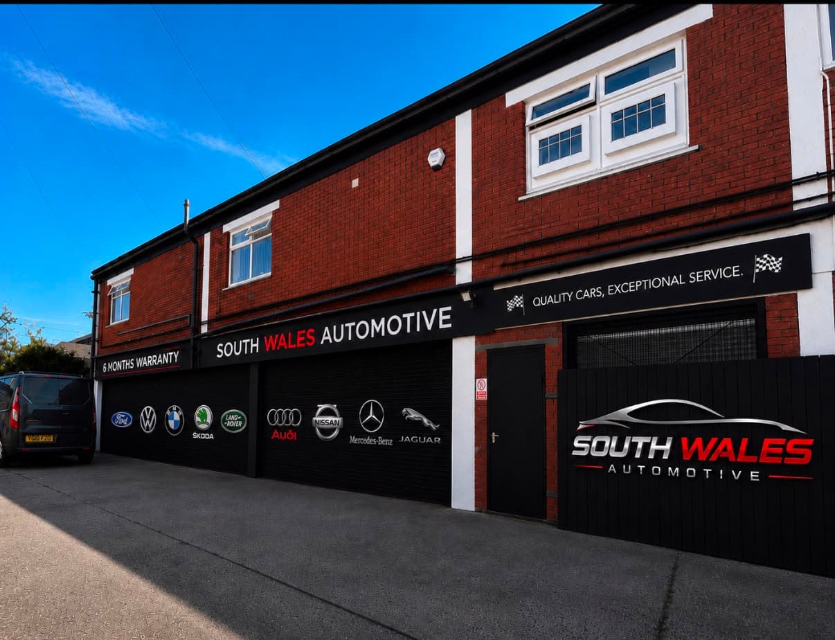 The South Wales Automotive showroom frontage